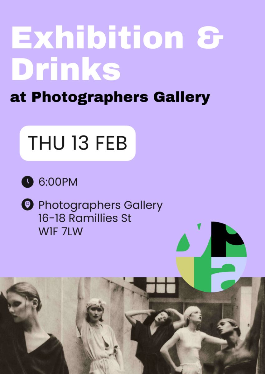 Exhibition & Drinks: Photographers Gallery - YPIA Events